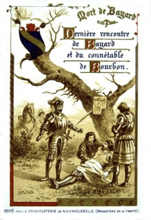 Last meeting of  Bayard and the Constable of Bourbon