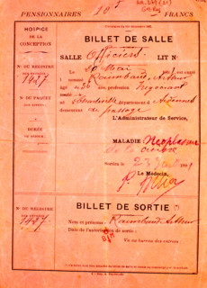 Handwritten letter by Arthur Rimbaud