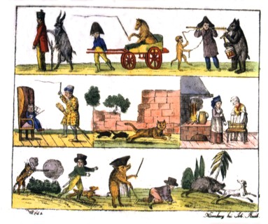 Le monde à l'envers, (évocation de la peur de l'An 1000)