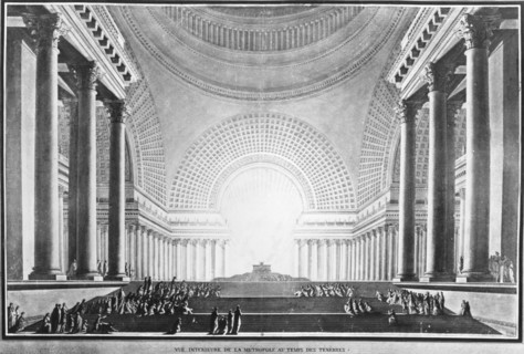 Etienne-Louis Boullée, Project of a metropolis in the days of Darkness