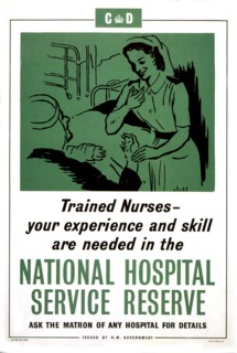 Propaganda poster for the civil defence