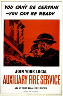 Propaganda poster for the civil defence