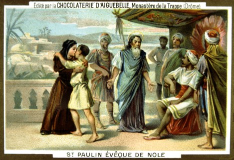 Publicité pour le chocolat d'Aiguebelle, Massacre d'Arménie par les Turcs en 1894-1896