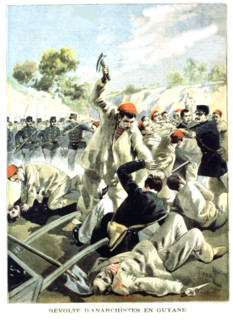 Révolte d'anarchistes en Guyane du 16-12-1894