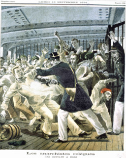 Relegated anarchists rising up, dated September 10, 1894
