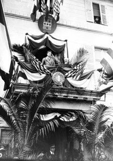 Charles Lindbergh. Traversée de l'Atlantique. Linbergh à la tribune