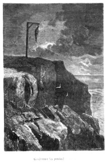 Victor Hugo, the hanged man