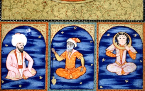 Treaty of astrology and divination. Libra (detail)