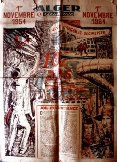 War in Algeria, Front page of the newspaper "Alger républicain"