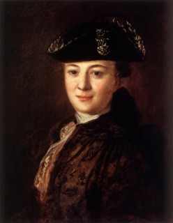 Rokotov, Jeune homme au tricorne