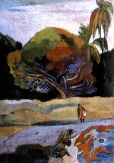 Gauguin, Woman at the river