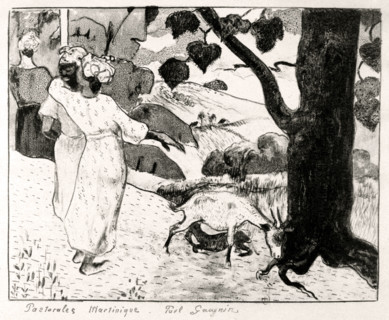 Gauguin, Pastoral in Martinique