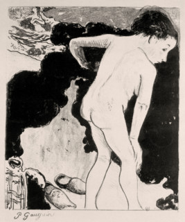 Gauguin, Baigneur en Bretagne