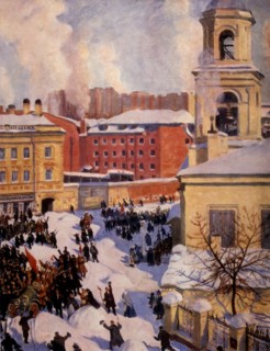 Kustodiev, February 27, 1917