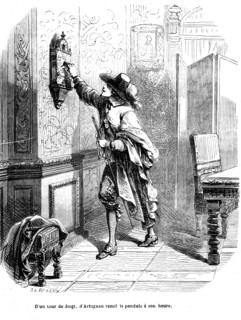 The Three Musketeers, Illustration featuring d'Artagnan
