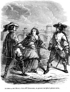 The Three Musketeers, Mrs Bonacieux with Lord Buckingham
