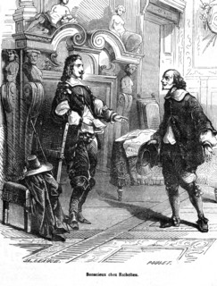 The Three Musketeers, Bonacieux visiting the cardinal de Richelieu