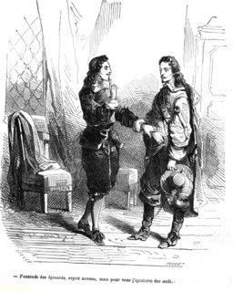 The Three Musketeers, D'Artagnan with Aramis