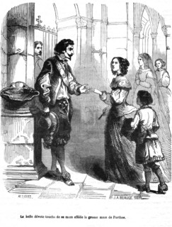 The Three Musketeers, Illustration featuring Porthos