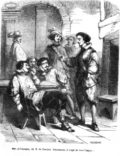 The Three Musketeers, The Musketeers and Mr. de Busigny