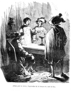 Les trois mousquetaires, Illustration