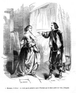 Les trois mousquetaires, Milady et lord de Winter