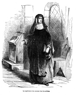 Les trois mousquetaires, La supérieure du couvent des Carmélites de Béthune