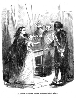 Les trois mousquetaires, Athos et le bourreau chez Milady
