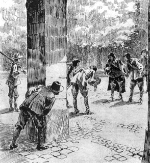 Illustration by R. de la Nézière. "Twenty Years After" (Sequel to "The Three Musketeers").