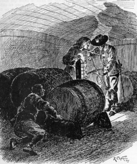 Illustration by R. de la Nézière. "Twenty Years After" (Sequel to "The Three Musketeers").