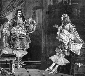 Illustration de J. Désandré et A. de Neuville. "Le Vicomte de Bragelonne".