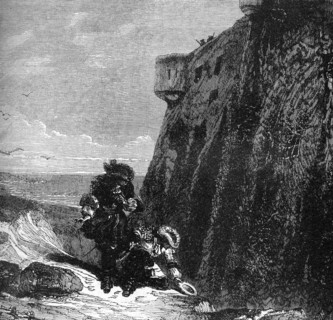 Illustration by J. Désandré and A. de Neuville. "The Vicomte de Bragelonne".
