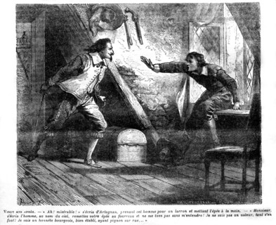 Twenty Years After (sequel to 'The Three Musketeers'). Illustration