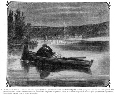 The Lady of the Camelias. Illustration