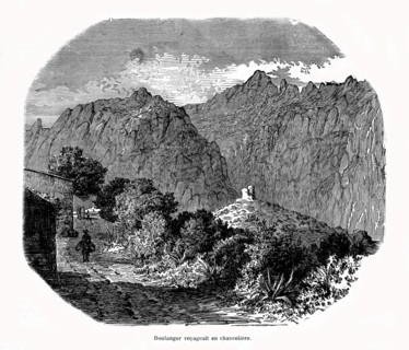 De Paris à Cadix: Boulanger would travel with a footwarmer