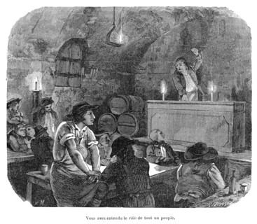 Illustration for the novel 'Ingénue'