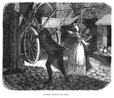 Illustration for the novel 'Ingénue'