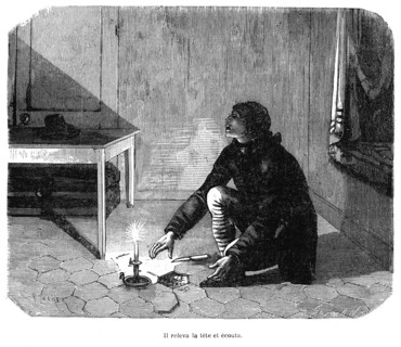 Illustration for the novel 'Ingénue'