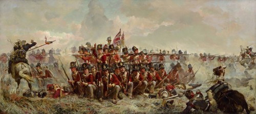 Thompson, The 28th Regiment at Quatre Bras