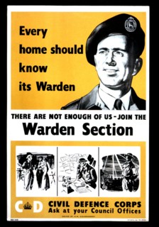 Propaganda poster for the passive resistance