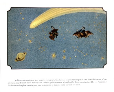 De Ville d'Avray, Journey To The Moon Before 1900