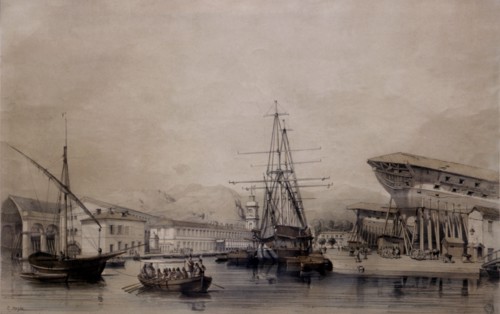 Mozin, Toulon military harbour