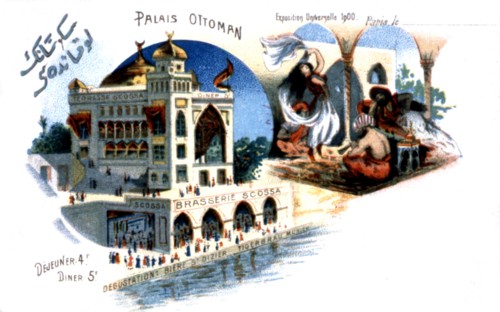 Paris. World Exhibition. The Ottoman palace
