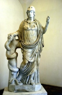 Athena (Minerva), goddess of war
