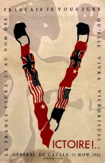 Leaflet for the liberation of France