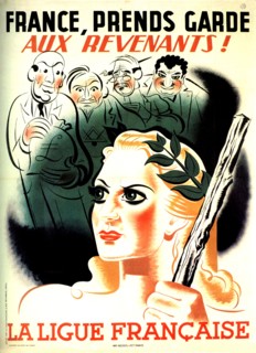 Poster of the Ligue Française: France, beware of ghosts!