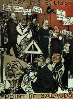 Drawing published in 'L'Assiette au beurre', August 13, 1904