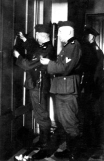 German soldiers, Puteaux street