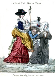 Caricature about the Third estate