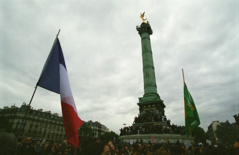 May Day in Paris
